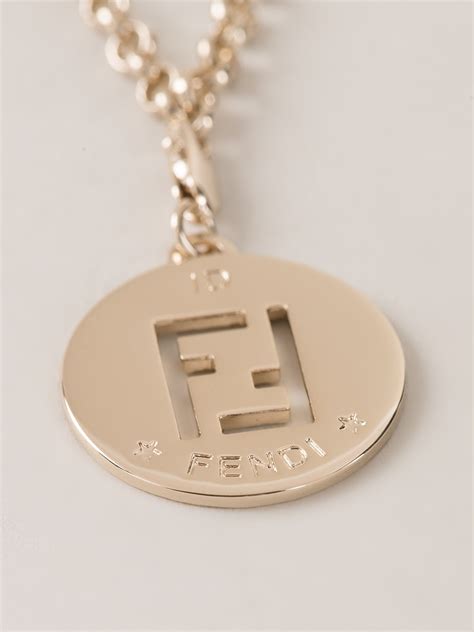 fendi choker necklace|Women's Designer Necklaces .